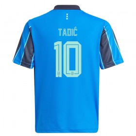 Camisolas de futebol AFC Ajax Dusan Tadic 10 Equipamento Alternativa 2021/22 Manga Curta